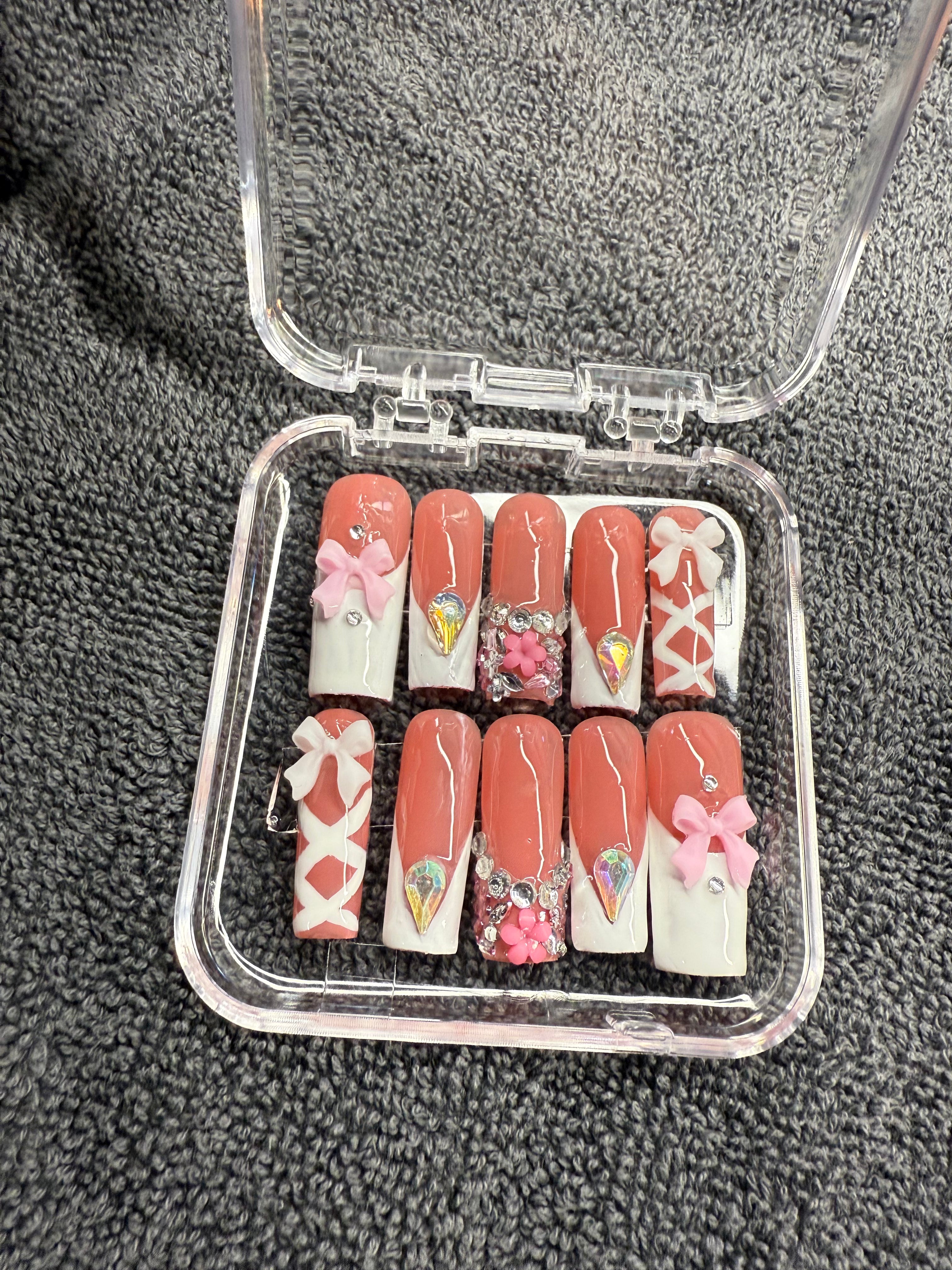 Barbie Girl Acrylic Press On Nails