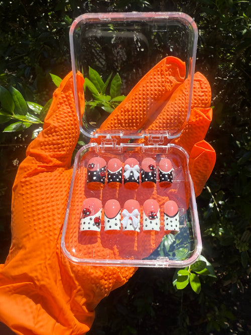 Cute as a Ladybug Acrylic Press On